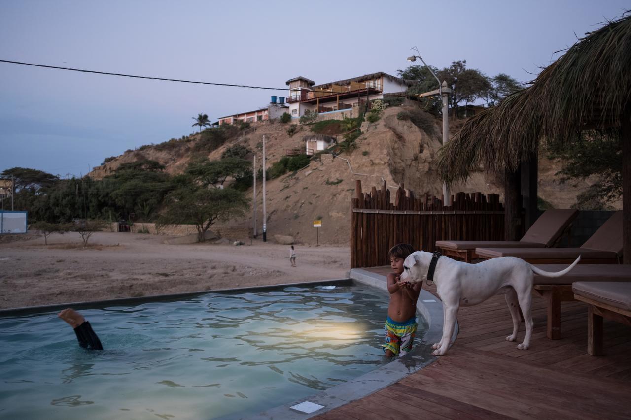 Hospedaje La Quebrada Máncora Exterior foto